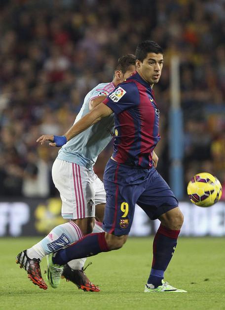 Suarez Barcelona Celta Vigo