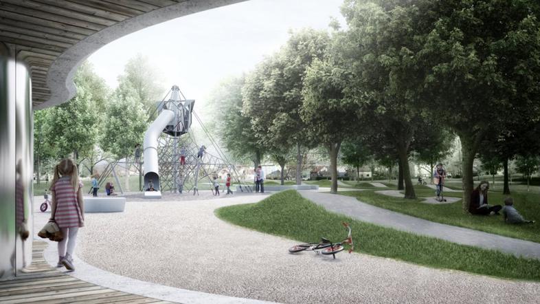 Igrišče v Šmartinskem parku