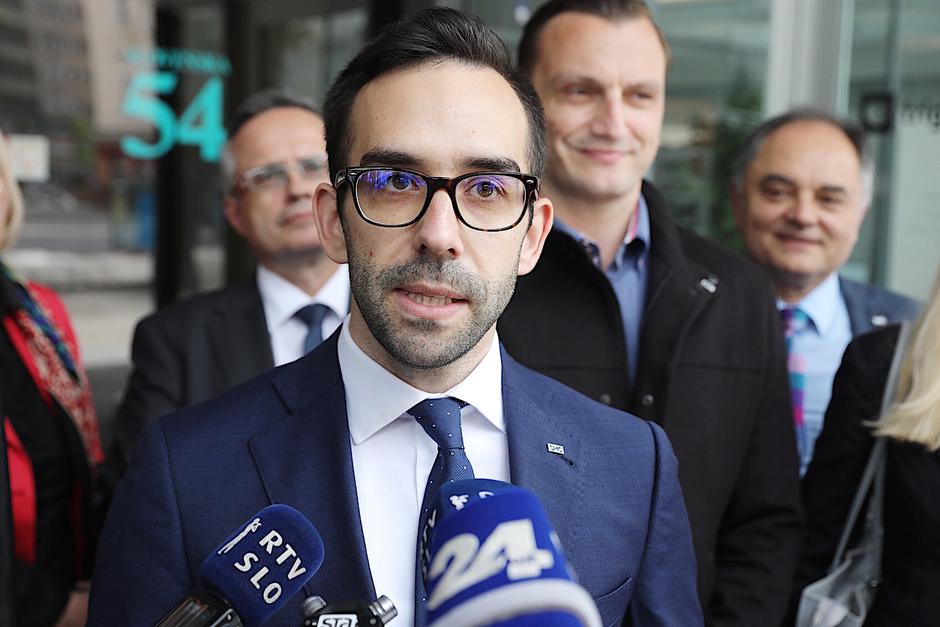 vložitev kandidature za volitve poslancev RS v Evropski parlament, SMC, Gregor Perič | Avtor: Saša Despot