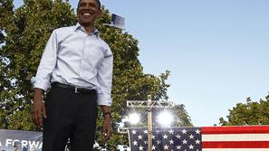 Obama knjige ni opazil. (Foto: Reuters)