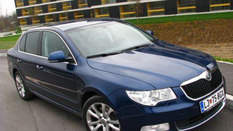 Glavni adut nove škode superb je prostornost.