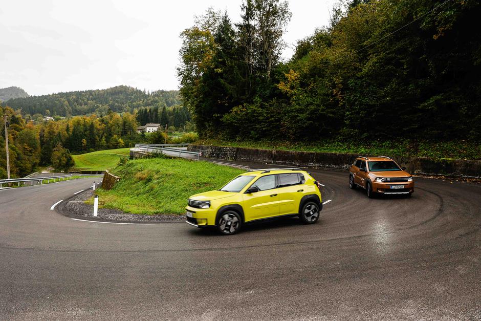 primerjava fiat panda hybrid bev | Avtor: Saša Despot