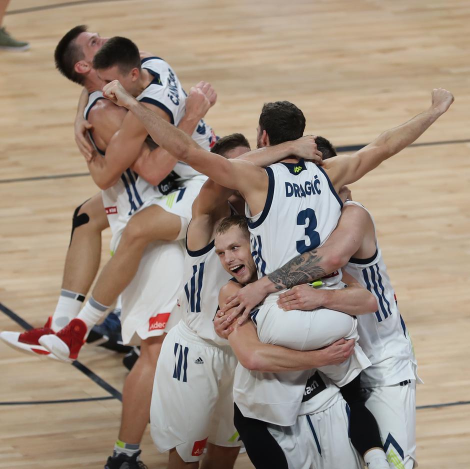 Finale Eurobasket, Slavje | Avtor: Epa