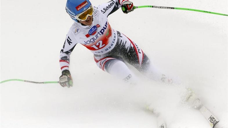 Görgl Crans Montana smuk svetovni pokal alpsko smučanje