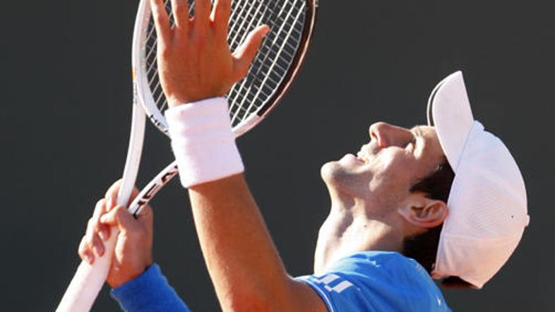 Novak Djoković je imel v tretjem kolu kljub dobri formi slab dan.