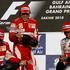 VN Bahrajna stopničke zmaga Alonso Ferrari Massa Hamilton