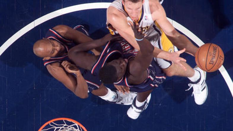 V dresu New Jerseya že igrata novica v klubu DaSagana Diop in Trenton Hassel.