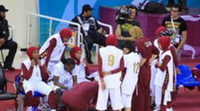 katarska ženska košarkarska reprezentanca hidžab