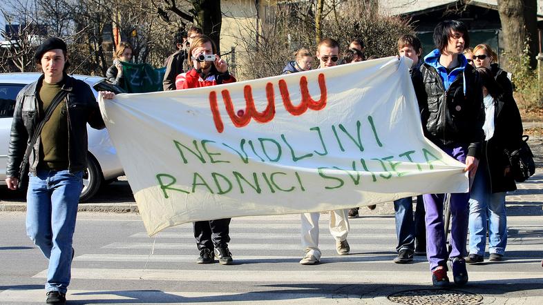 Metelkovci bodo sredstva namenili migrantskim delavcem v IWW za njihovo organizi