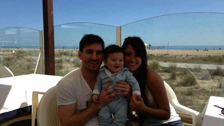 lionel messi thiago Antonella Roccuzzo