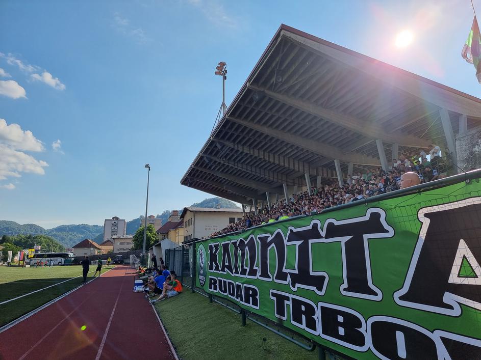 Rudar Trbovlje Olimpija Ljubljana stadion Rudar