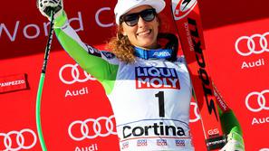 Ilka Štuhec superveleslalom Cortina d'Ampezzo