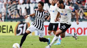 Neymar Danilo Corinthians Santos Paulista finale