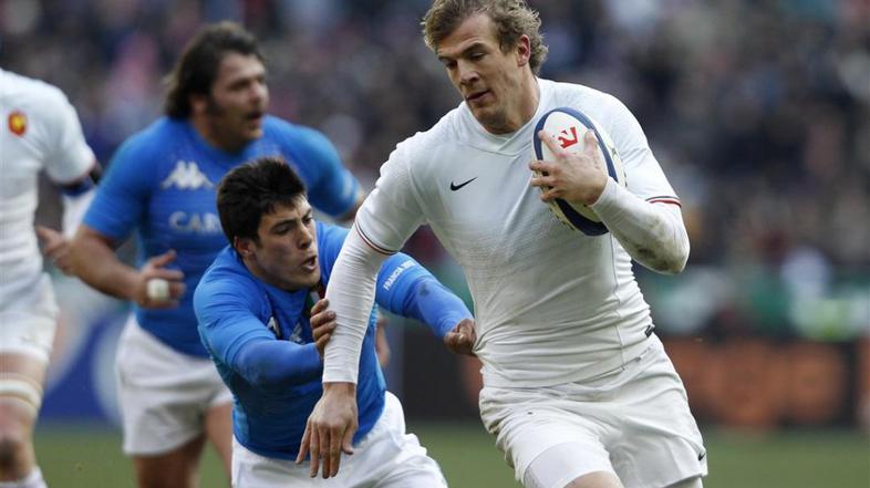 Aurelien Rougerie francija ragbi