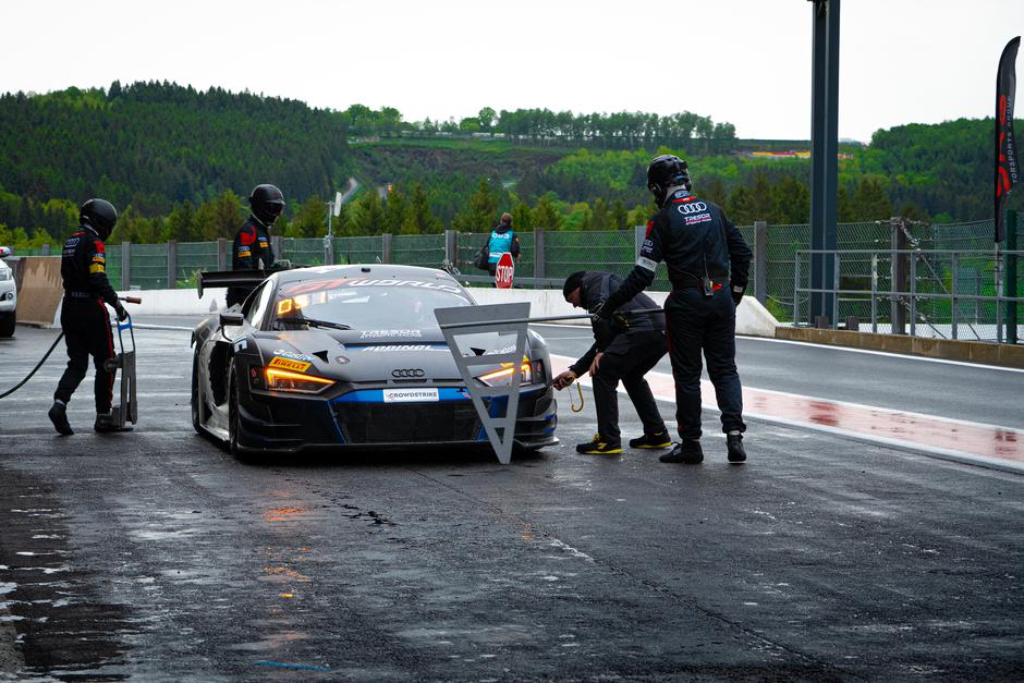 Mark Kastelic Audi R8 LMS | Avtor: Tresor Attempto racing