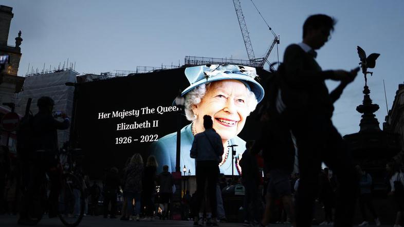 Elizabeta II. smrt žalovanje