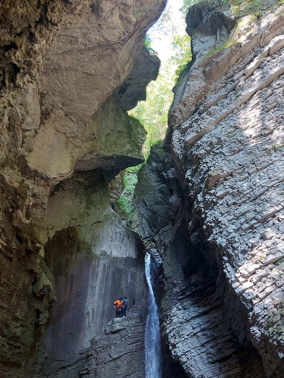 Slap Kozjak, Kobarid, soteskanje | Avtor: M. Ha.