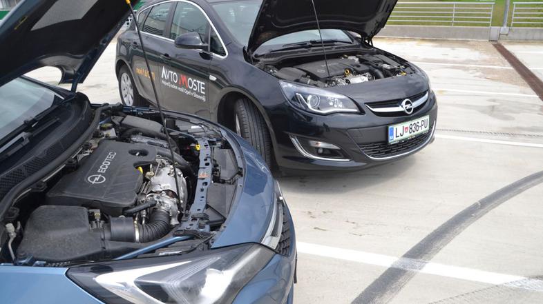 Primerjava porabe: nova opel astra proti stari opel astri