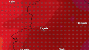 vročinski val hrvaška