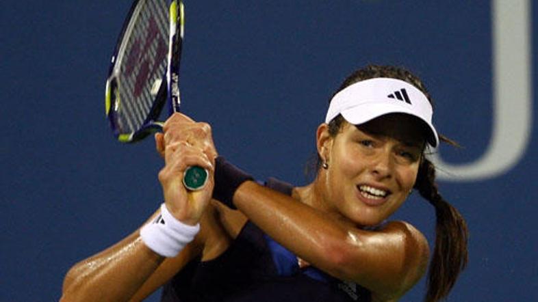 Ana Ivanović je nastop na grand slamu v New Yorku končala že v prvem kolu.