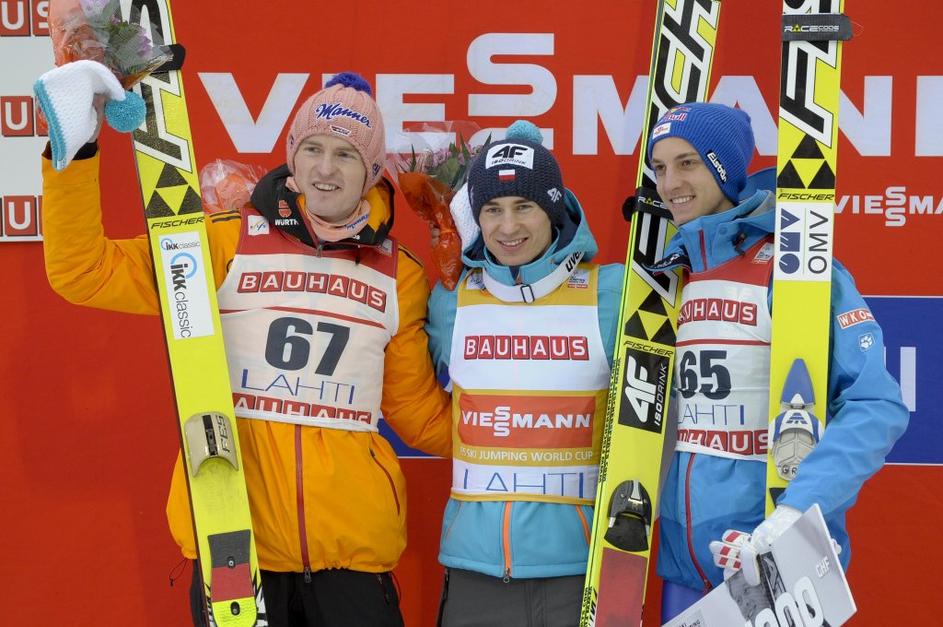 Severin Freund, Kamil Stoch Gregor Schlierenzauer Lahti