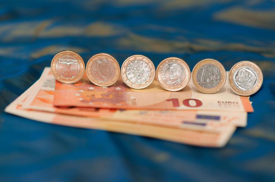 denar evro bankovci kovanci | Avtor: Profimedia