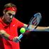 Roger Federer : David Ferrer 6:1, 6:4