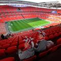 navijači stadion sedeži Liverpool Everton pokal FA polfinale London Wembley