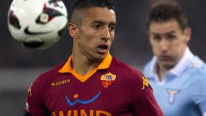 Marquinhos Roma Lazio derbi žoga Italija Serie A