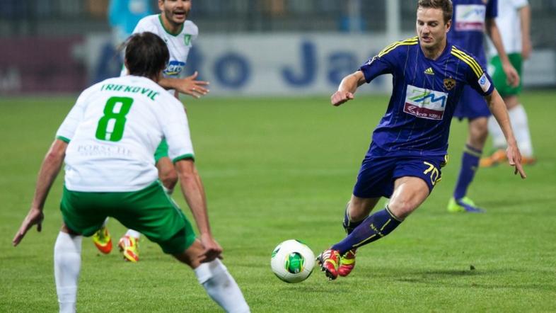 Mertelj Maribor Olimpija Ljubljana večni derbi