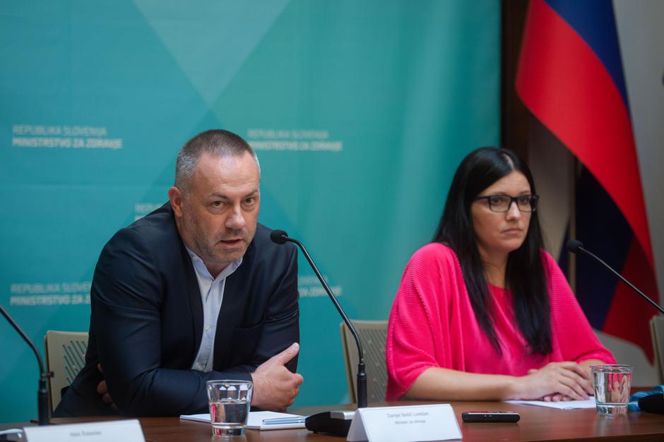 Ministrstvo za zdravje, Danijel Bešoč Loredan, Tjaša Vidic. | Avtor: Anže Petkovšek