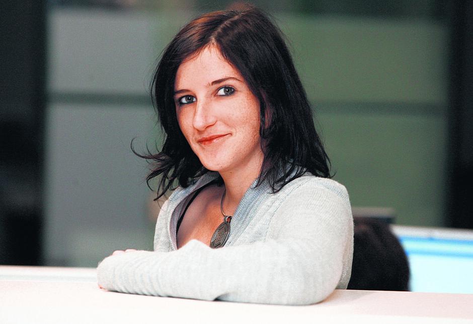 (kolumnisti) 23.10.2007, Tina Bernik, novinarka - urednica, Zurnal24, foto: Bost | Avtor: Boštjan Tacol