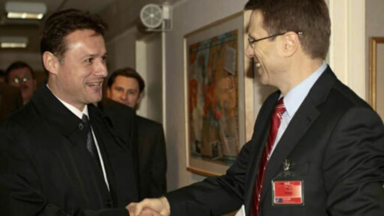 Odgovora na vprašanje, ali se bosta Žbogar in Jandroković znova srečala, še ni.