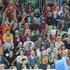Navijači na tekmi med ACH-jem in Budvansko riviero