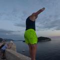 Dubrovnik, skok v morje