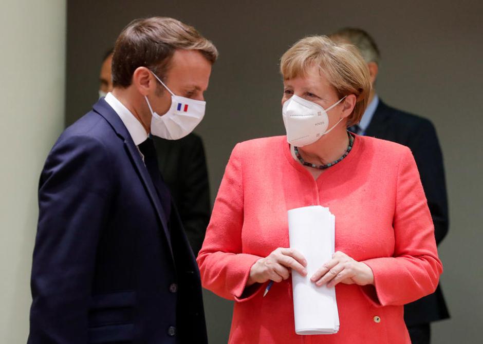 Macron in Merkel | Avtor: 