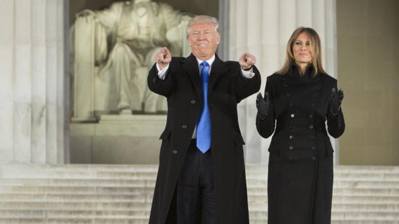 Donald Trump pred inavguracijo