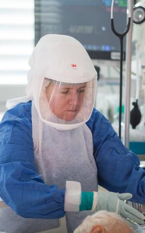 Covid-19, UKC Ljubljana