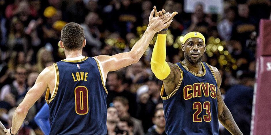 Kevin Love LeBron James Cleveland Cavaliers Chicago Bulls | Avtor: Reševalni pas/Twitter