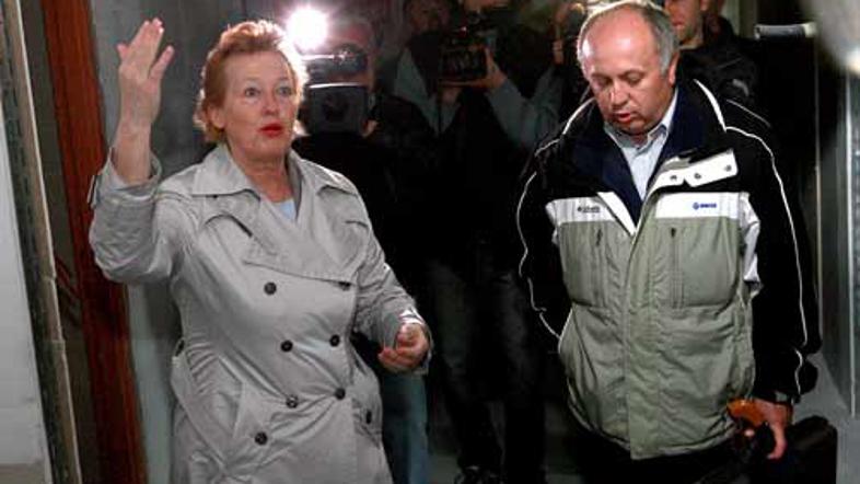 Zofija Mazej Kukovič je manj kot en mesec po obisku gradbišča nove pediatrične k