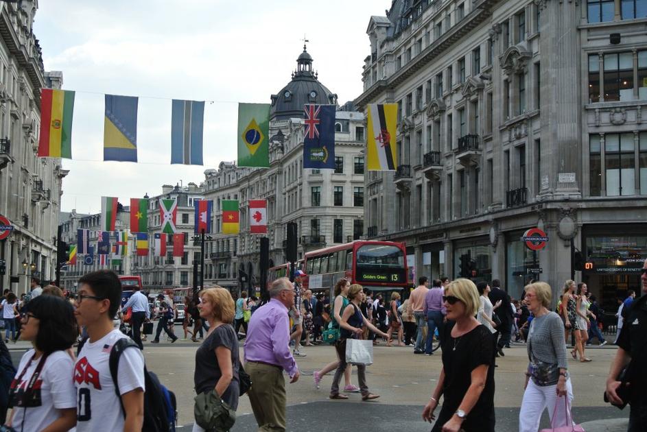 London v času Olimpijskih iger.