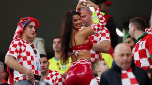 Ivana Knoll, navijačica Hrvaške