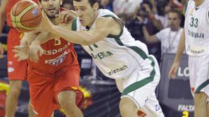 slovenija dragić calderon  španija košarkarska reprezentanca