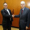 Andrej Baraga z nekdanjim pravosodnim ministrom Lovrom Šturmom (Foto: Žurnal24)
