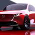Mazda vision X-coupe in vision X-compact