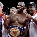 Evander Holyfield po zmagi proti Francoisu Bothi. O zadnjem porazu proti ruskemu