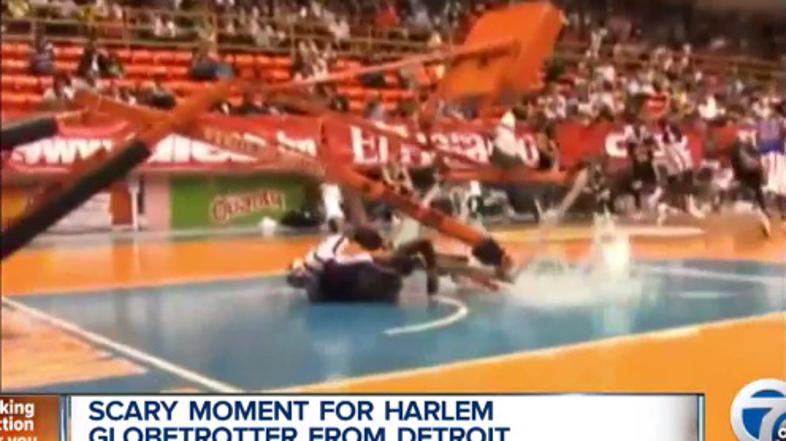 William Bull Bullard Honduras Harlem Globetrotters zabijanje koš tabla