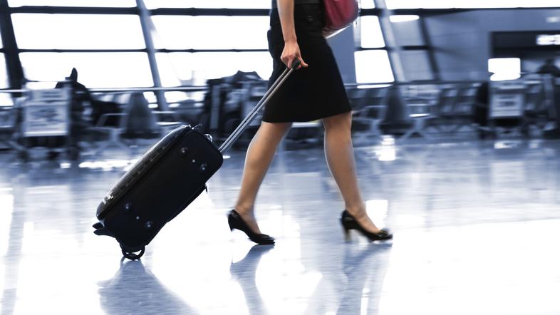 potovanje letališče kovček