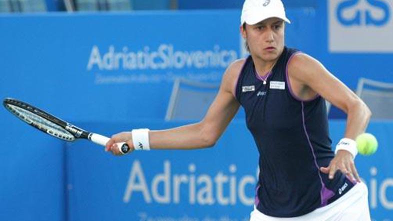 Katarina Srebotnik je zadnja Slovenka, ki se je na portoroškem turnirju poslovil