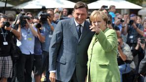 Angela Merkel v Ljubljani.